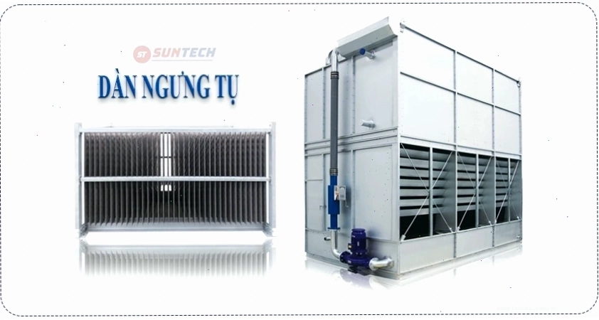 Dàn ngưng tụ trong hệ thống lạnh công nghiệp