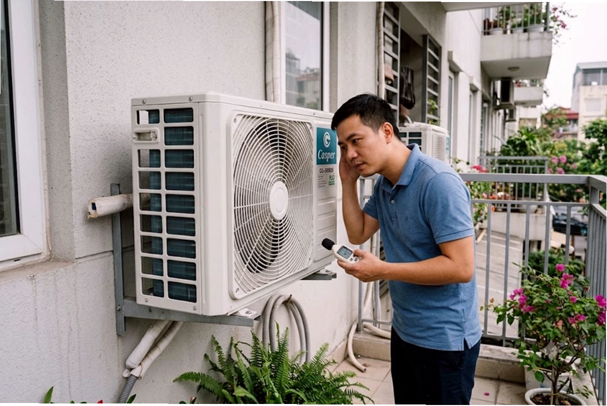 Đánh giá cục nóng điều hòa Casper GC-09IB36