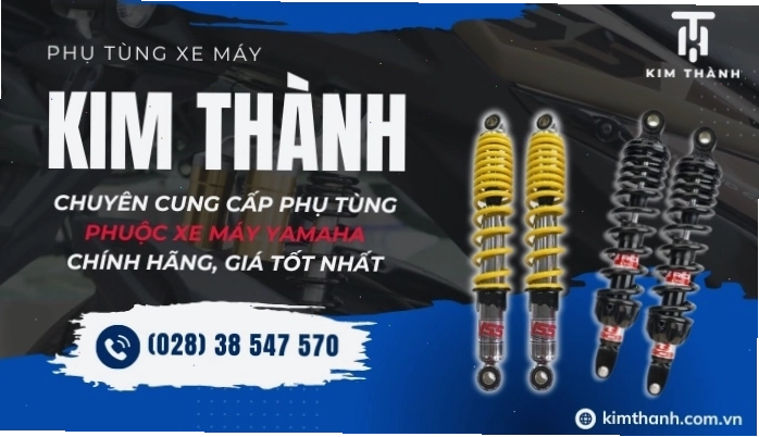 Đặt mua phuộc giảm xóc Yamaha chính hãng tại Kim Thành với nhiều ưu đãi