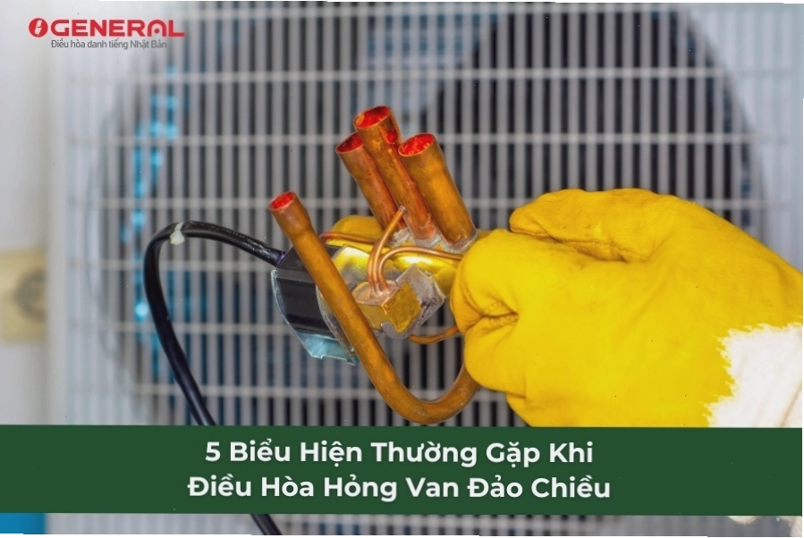 Dấu hiệu điều hòa Mitsubishi Electric bị hỏng van đảo chiều