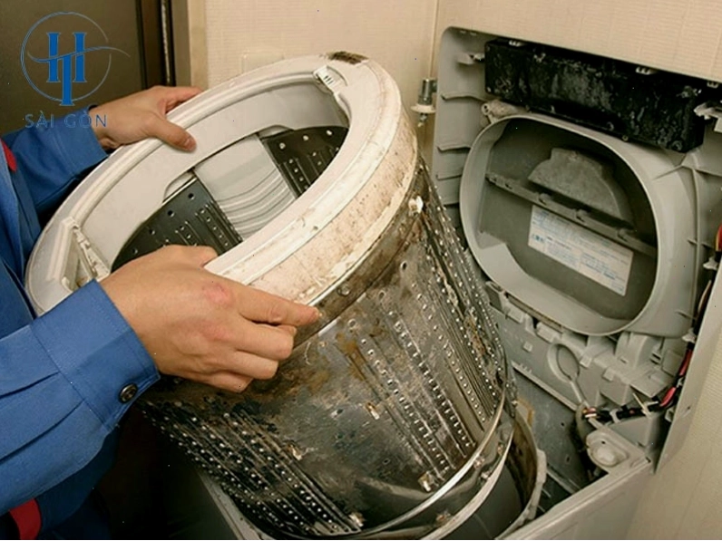 Dấu hiệu nhận biết bạc đạn máy giặt Aqua bị hỏng