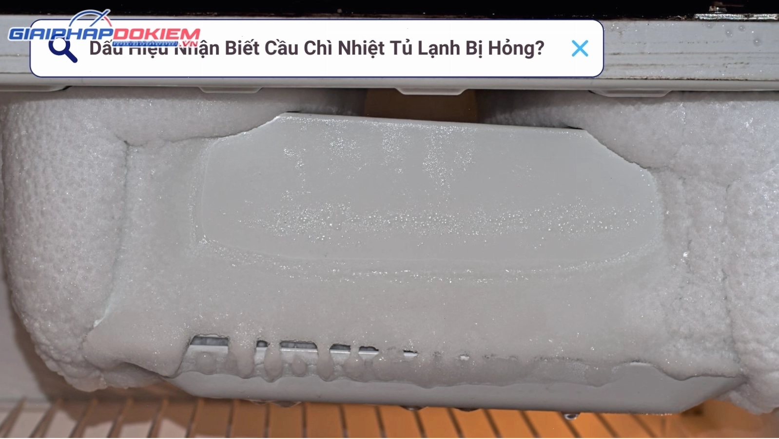 Dấu hiệu nhận biết cầu chì nhiệt tủ lạnh bị hỏng