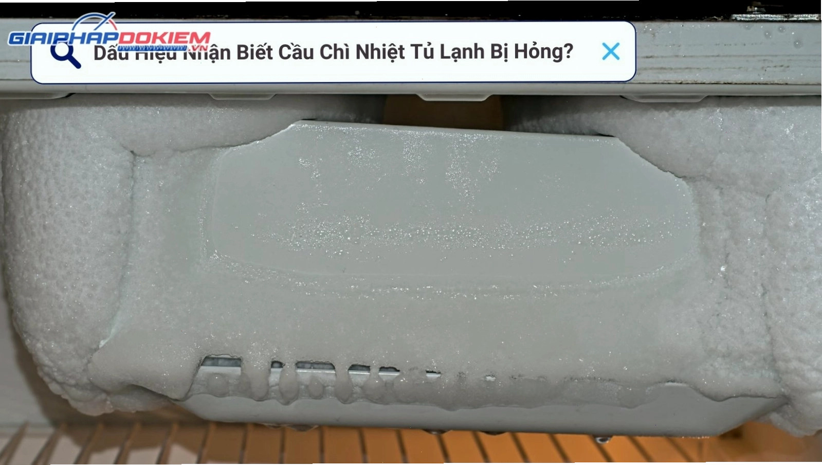 Dấu hiệu nhận biết cầu chì nhiệt tủ lạnh bị hỏng