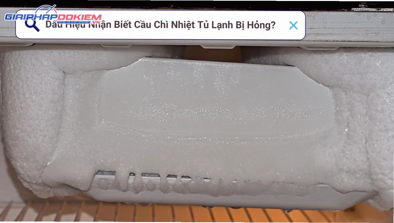 Dấu hiệu nhận biết cầu chì nhiệt tủ lạnh Sanyo bị hỏng