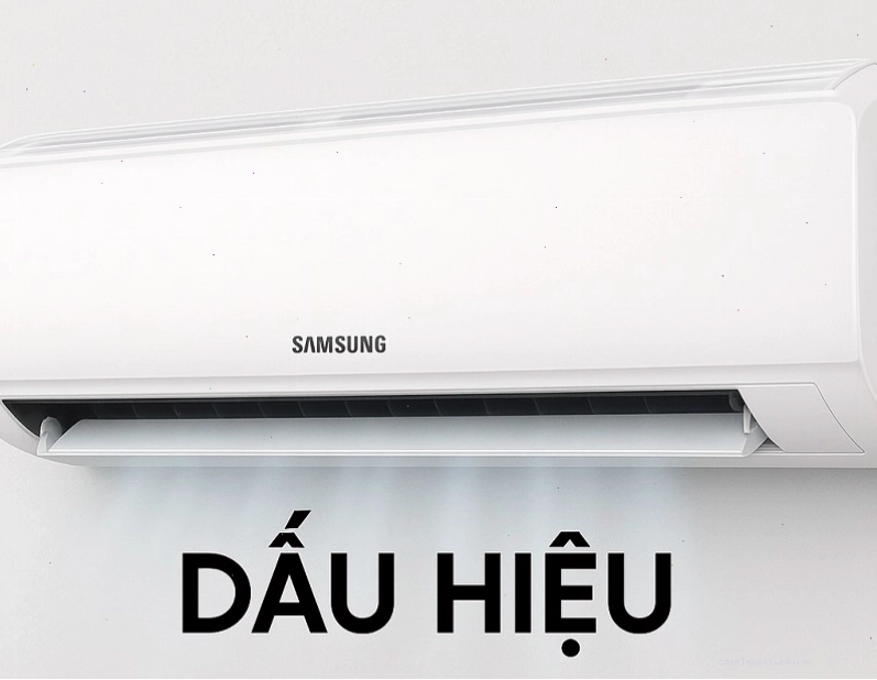 Dấu hiệu nhận biết điều hòa Samsung hết gas