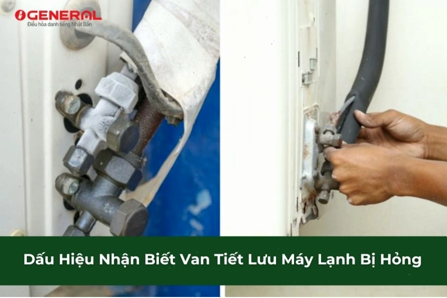 Dấu hiệu nhận biết van tiết lưu máy lạnh bị hỏng và đóng tuyết