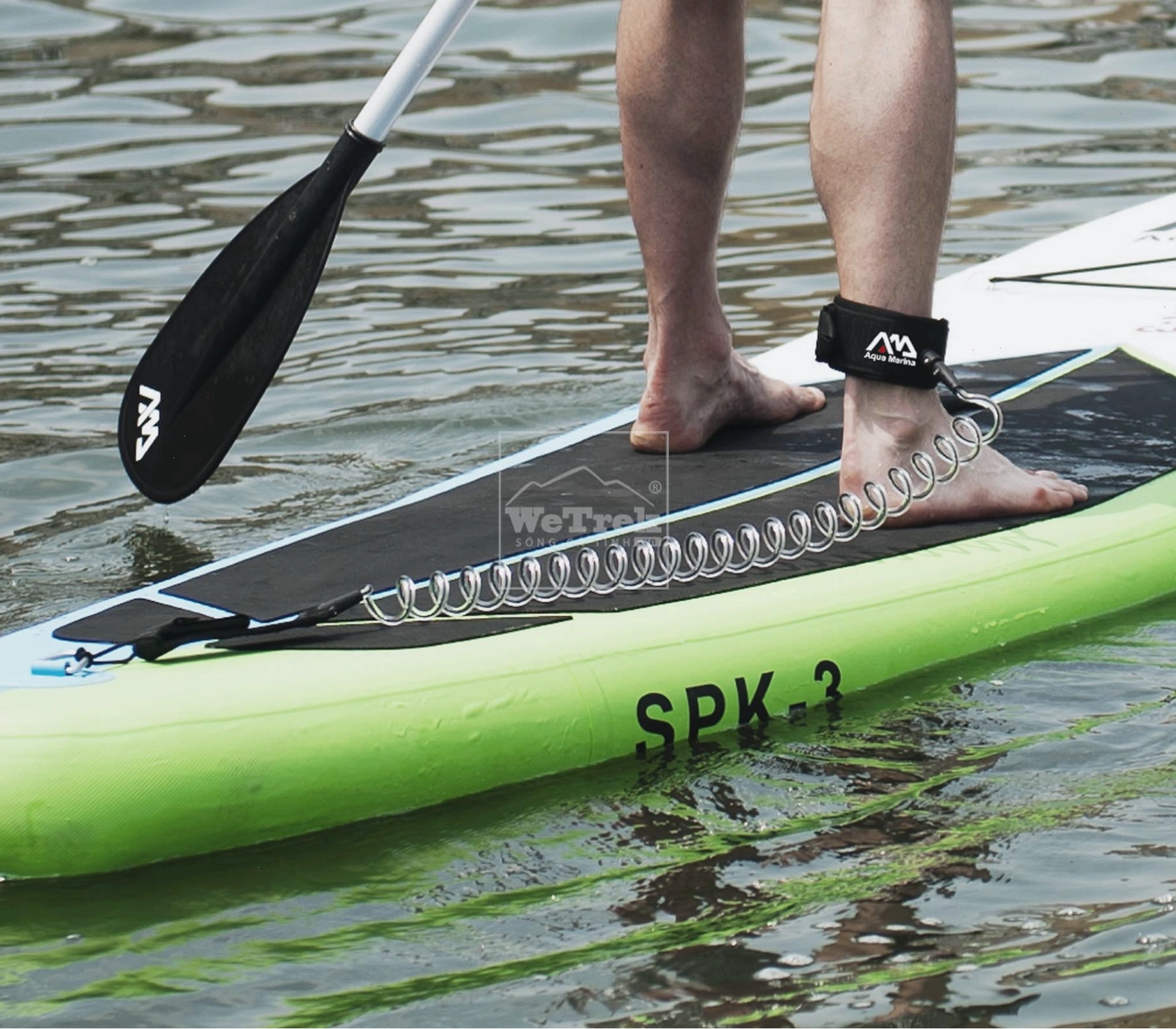 Dây buộc chân SUP Aqua Marina Coil Leash