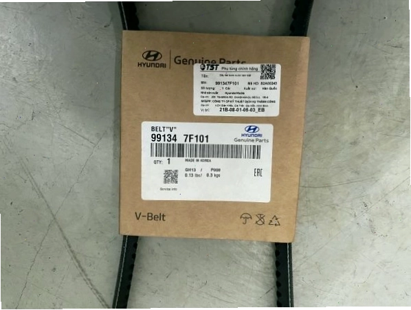 Dây curoa điều hòa hyundai d6ac máy cơ