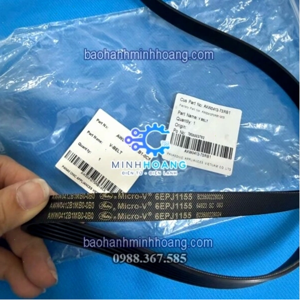 Dây Curoa Máy Giặt Panasonic AXW0412-7SRB1 Chính Hãng