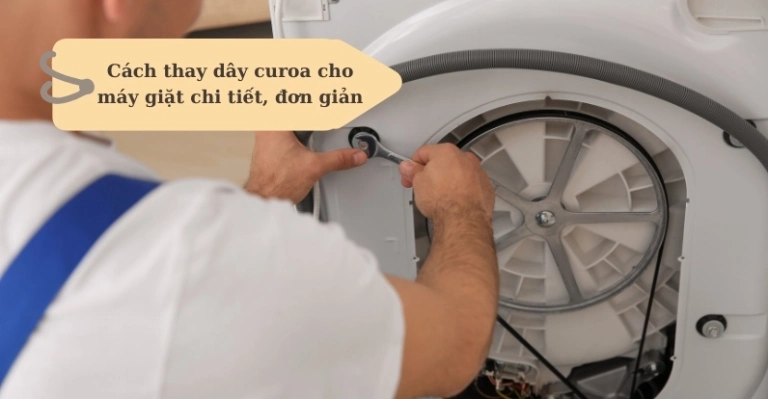 Dây Curoa Máy Giặt Sharp: Hướng Dẫn Thay Thế và Lưu Ý Quan Trọng Năm 2026