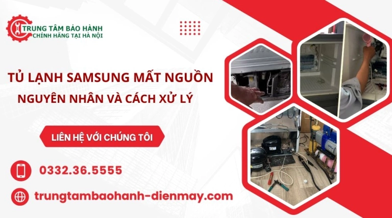 Dây nguồn tủ lạnh Samsung: Nguyên nhân hư hỏng và cách thay thế