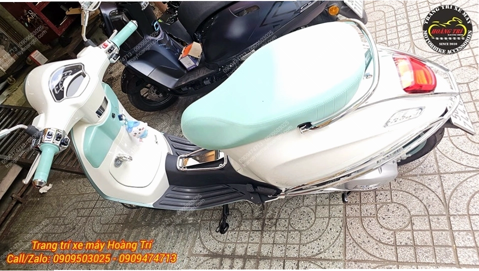 Đế chân chống nhôm CNC làm hoàn thiện vẻ ngoài cho Vespa