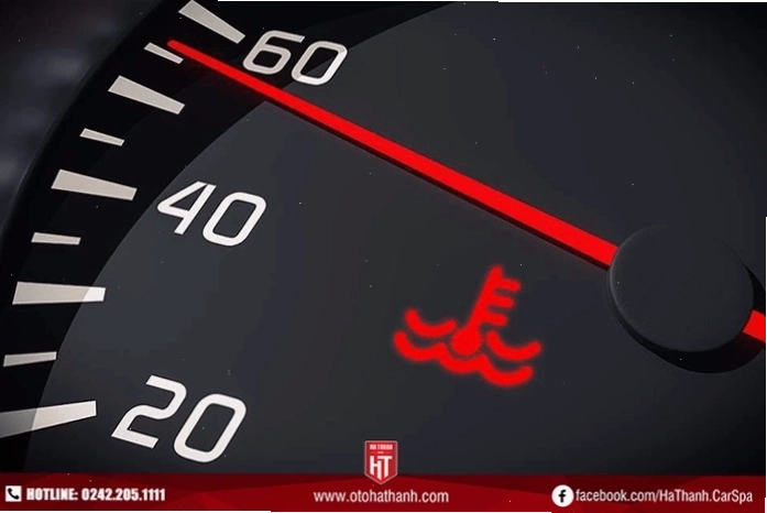Đèn cảnh báo nhiệt độ nước làm mát phát sáng là dấu hiệu bơm nước hỏng