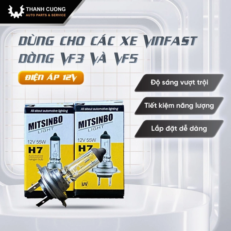 Đèn Pha VinFast VF3, VF5: Nâng Cấp Ánh Sáng Cho Xe Của Bạn Năm 2026