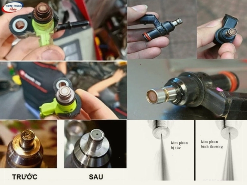 Dịch vụ vệ sinh kim phun xăng ô tô chuyên nghiệp tại các gara