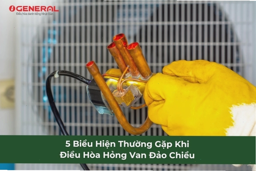 Điều hòa Samsung chỉ có một chiều hoạt động do lỗi van đảo chiều