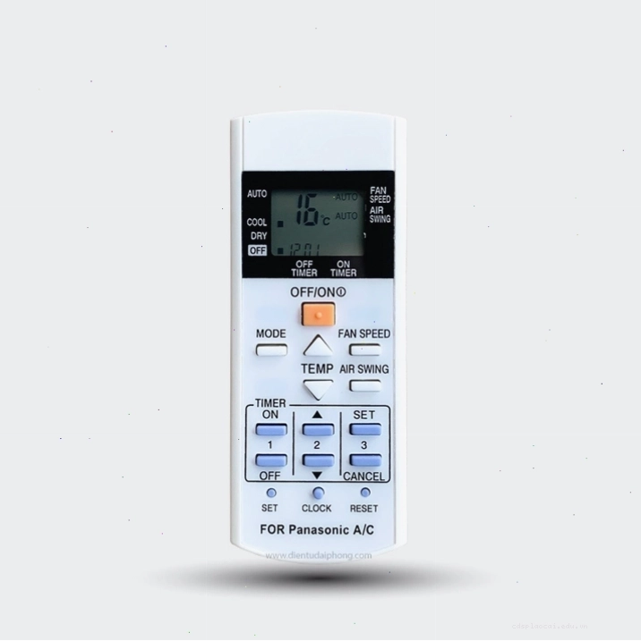 Điều khiển điều hòa Panasonic 1 chiều thường