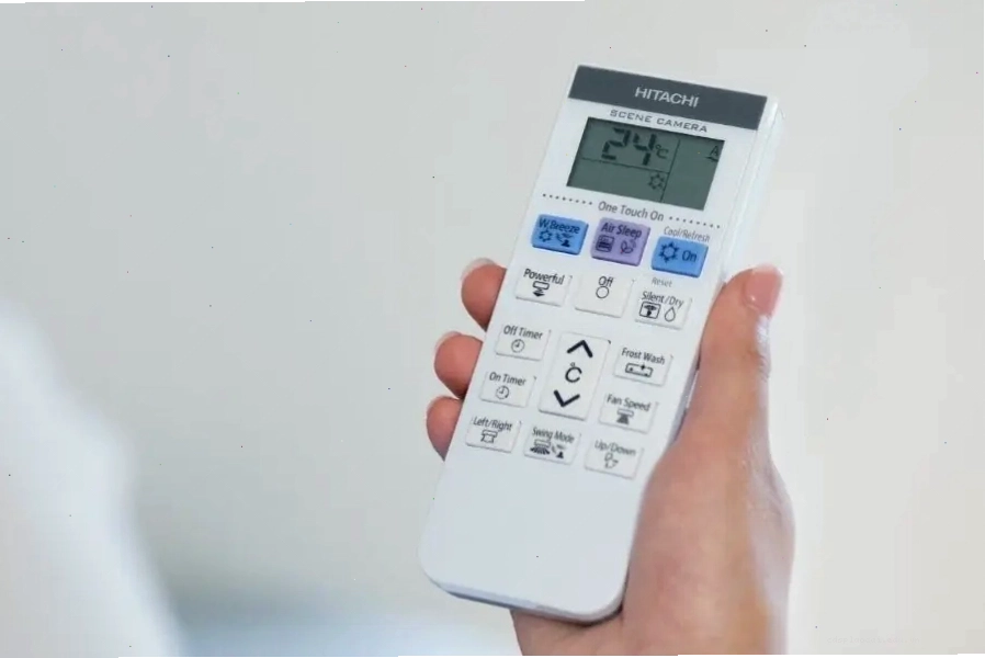 Điều khiển máy lạnh Hitachi Inverter Cao cấp