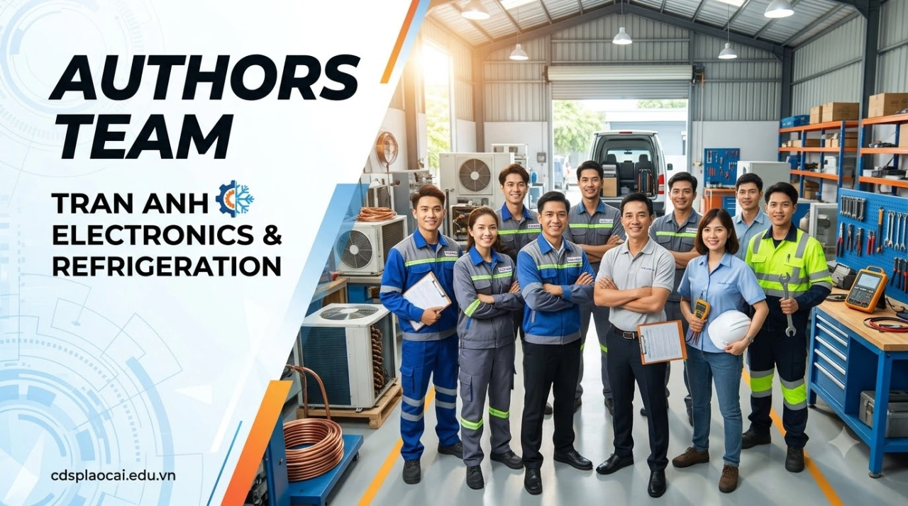 Engineers posing in service center f6c69d83