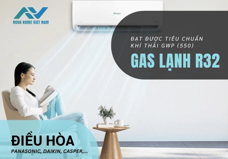 Gas lạnh R32 Panasonic: Đặc tính, ưu điểm và lưu ý khi sử dụng