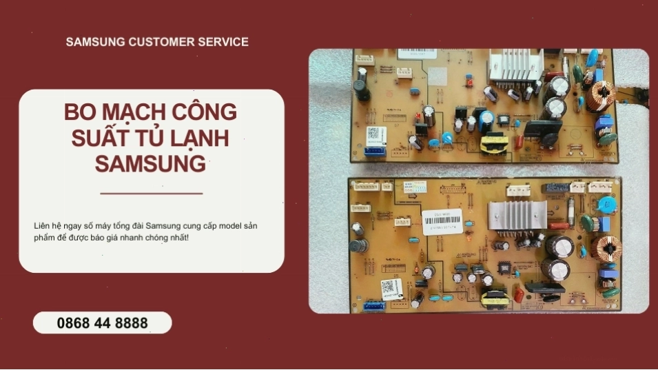 Giá bo mạch công suất tủ lạnh samsung