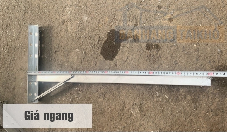 Giá đỡ cục nóng điều hòa lắp đặt trên tường