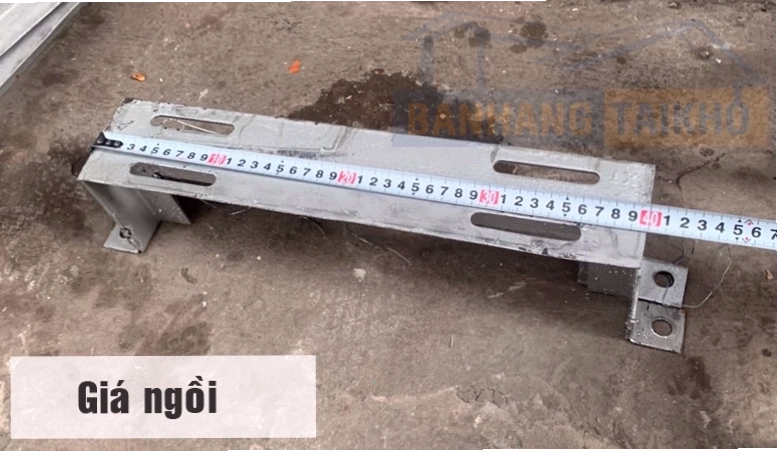 Giá đỡ cục nóng điều hòa loại ngồi, chắc chắn và bền bỉ