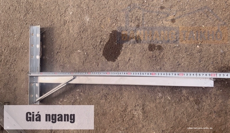 Giá treo dạng ngang cho cục nóng điều hòa