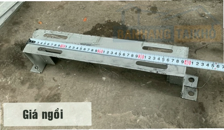 Giá treo dạng ngồi cho dàn nóng điều hòa
