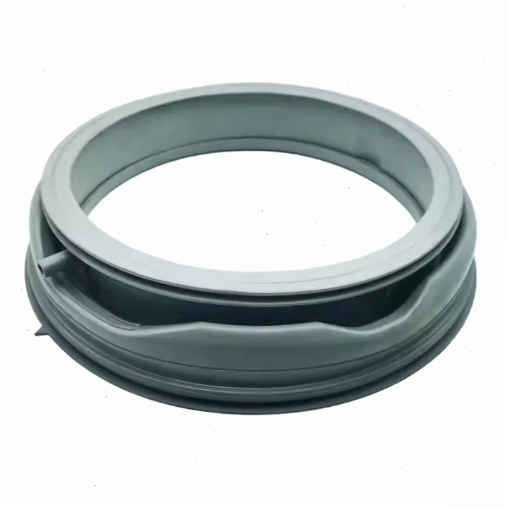 Gioăng cao su máy giặt Whirlpool chính hãng đang được lắp đặt