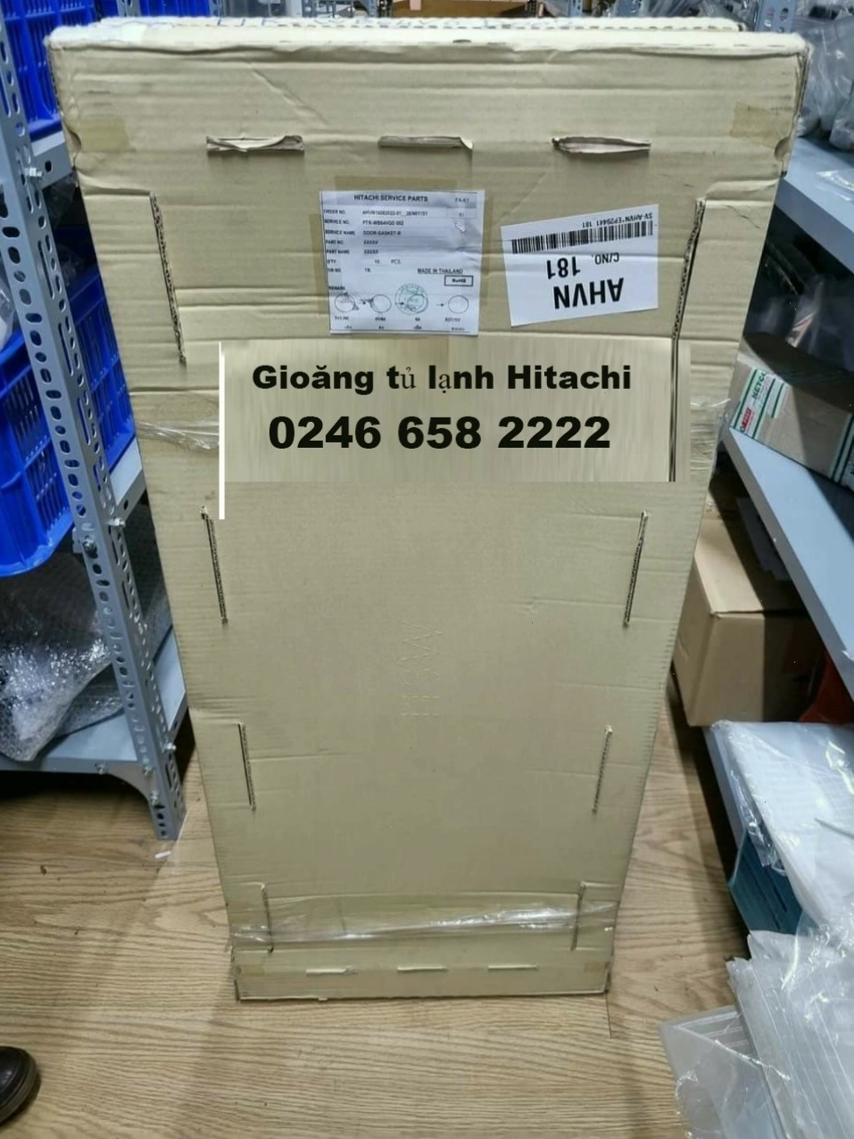 Gioăng cửa tủ lạnh Hitachi chính hãng, đúng model