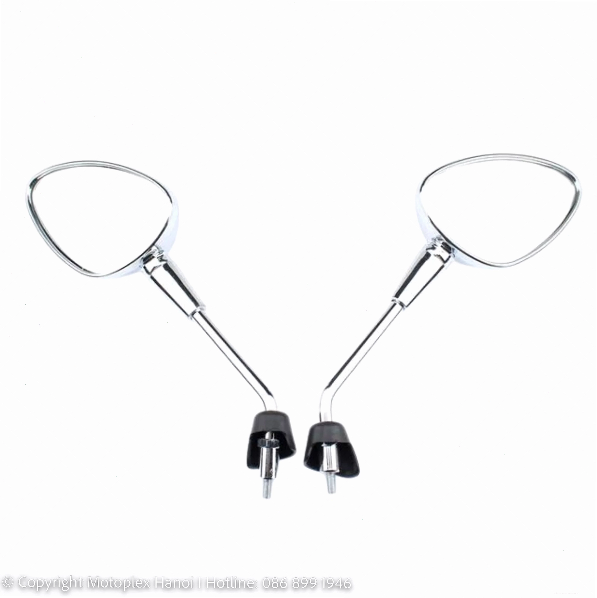 Gương chiếu hậu Vespa Sprint mạ chrome chính hãng