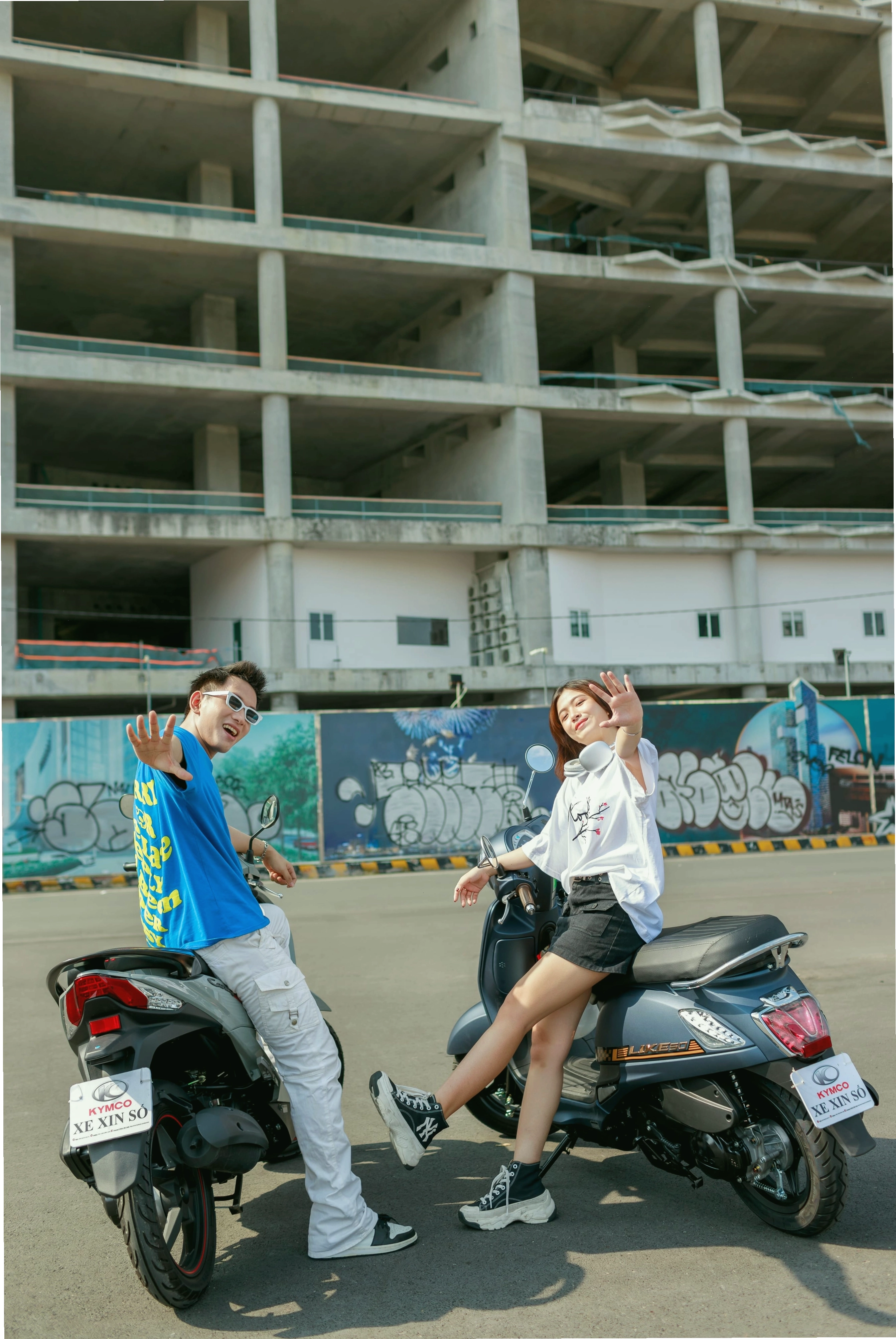 Hai mẫu xe ga 50 Kymco với thiết kế thời trang