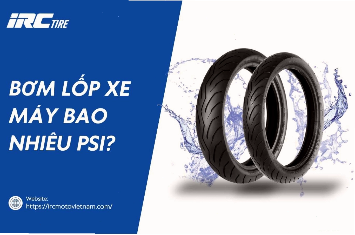 Hình ảnh minh họa bơm lốp xe máy và kiểm tra áp suất