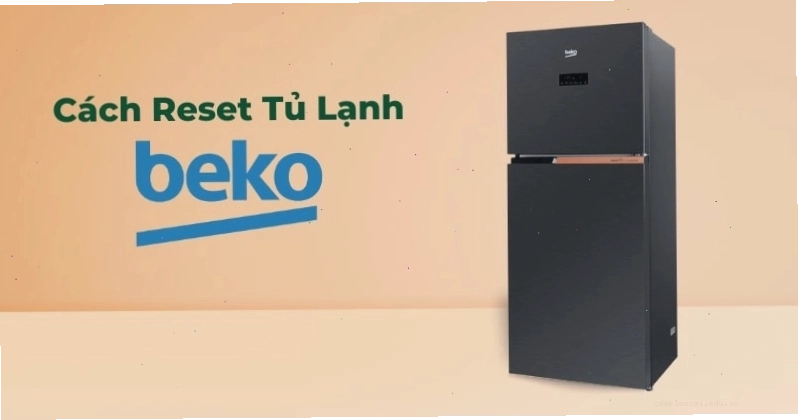 Hình ảnh minh họa một chiếc tủ lạnh Beko