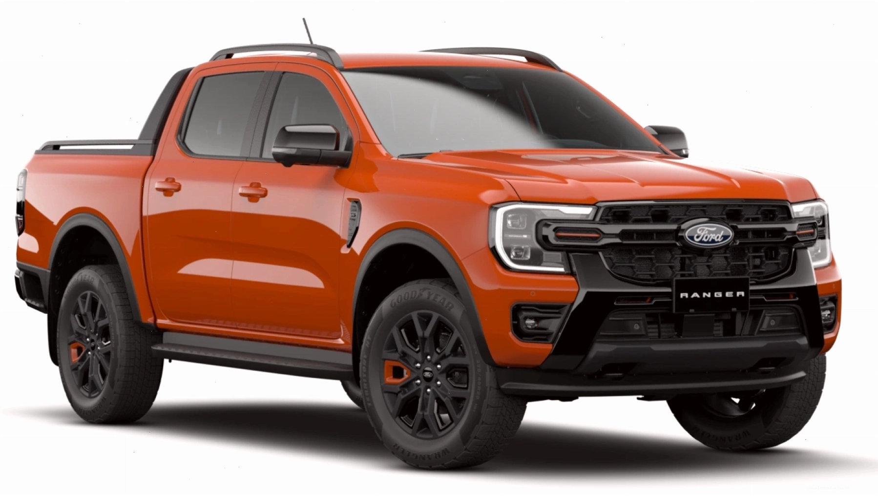 Hình ảnh xe Ford Ranger với bộ lọc dầu mới