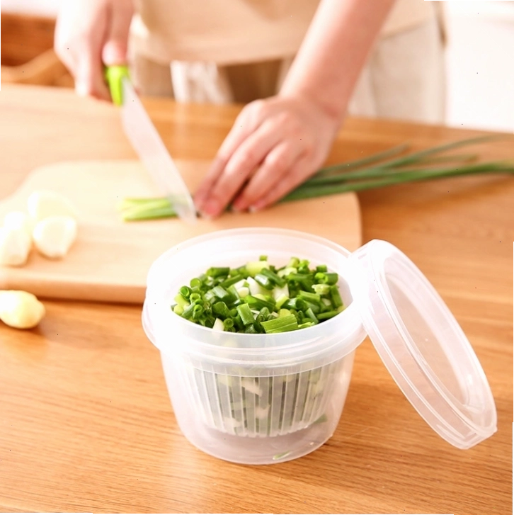 Hộp đựng hành tây, gừng, tỏi có khả năng thoát nước