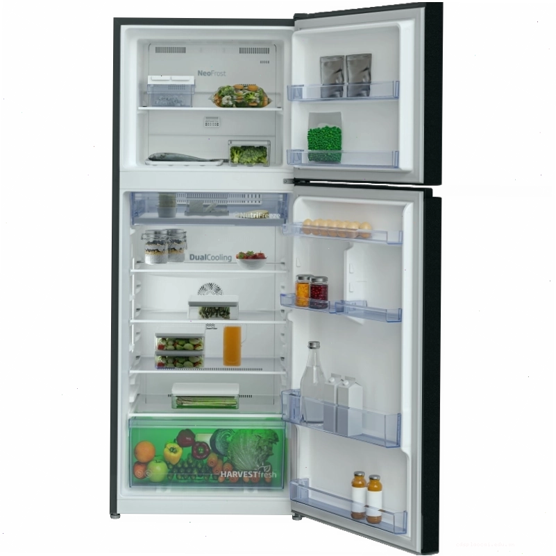 Hộp đựng rau củ Beko với thiết kế trong suốt, dễ dàng quan sát thực phẩm bên trong