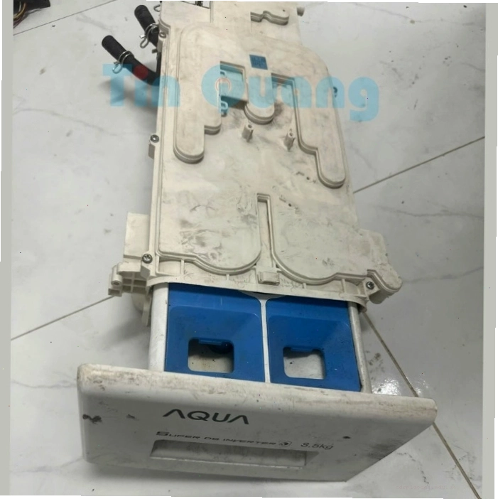 Hộp xả phòng máy giặt Aqua cửa trước AQD-D850E tháo máy