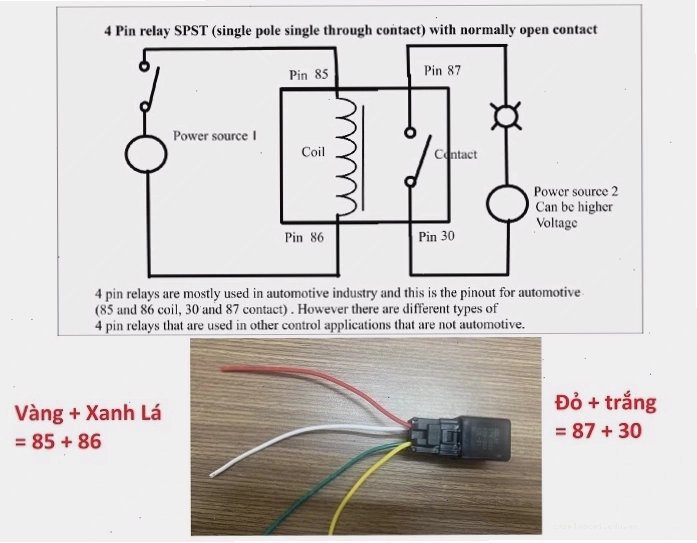 Hướng dẫn lắp đặt còi đĩa Denso + Rơ - le SYM trên xe máy