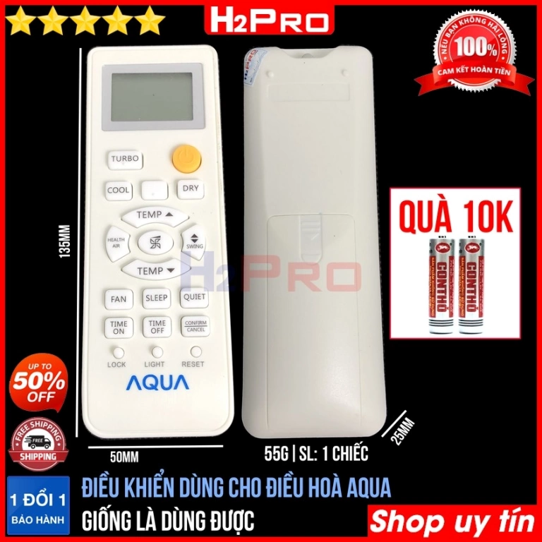 Hướng dẫn sử dụng bảng điều khiển điều hòa Aqua chi tiết nhất 2026