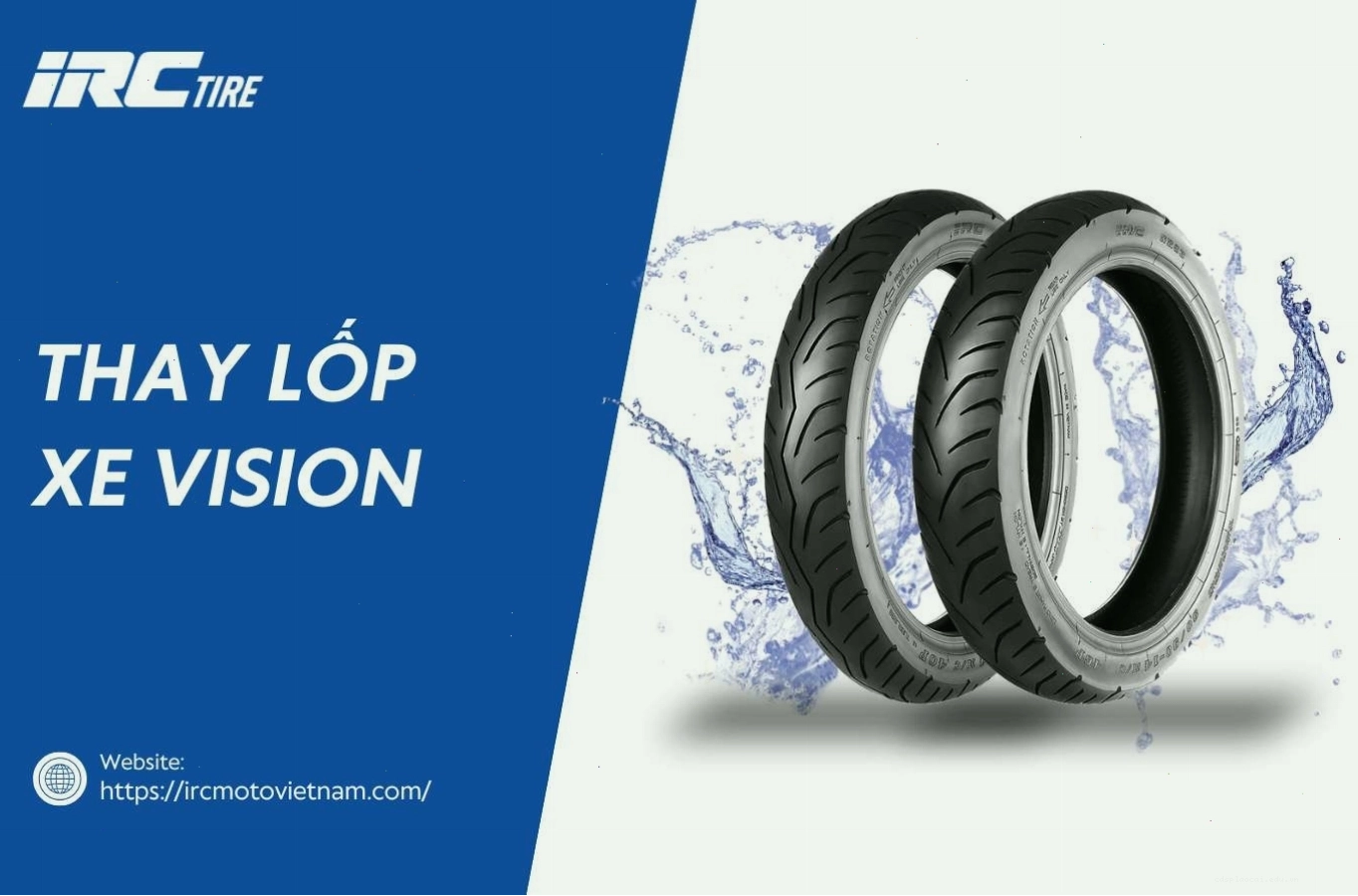 Hướng dẫn thay lốp xe Vision chính hãng