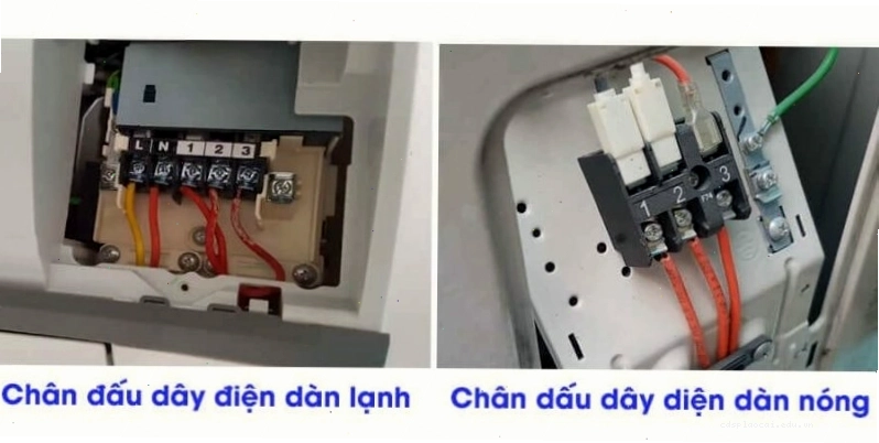 Kiểm tra kỹ tình trạng dây điện nguồn điều hòa Toshiba cũ