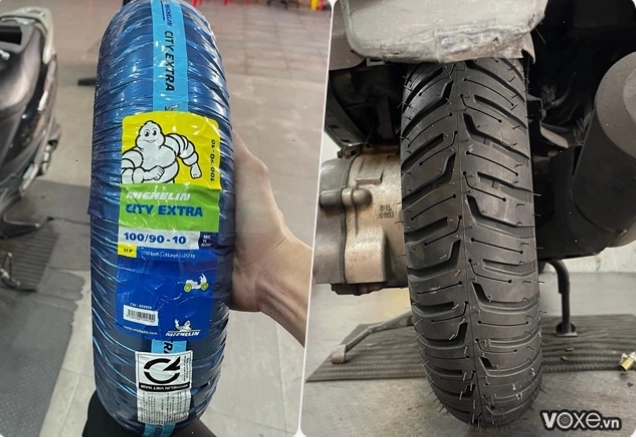 Kiểm tra lốp trước SYM định kỳ
