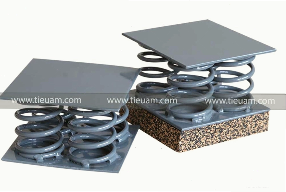 Lò xo giảm chấn sàn cao su chất lượng cao