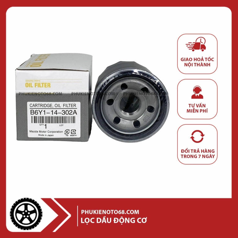 Lọc Dầu Nhớt Mazda Chính Hãng: Hướng Dẫn Chọn Lọc và Thay Thế Chi Tiết