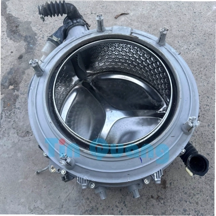 Lồng inox máy giặt cửa trước Electrolux EWF12853