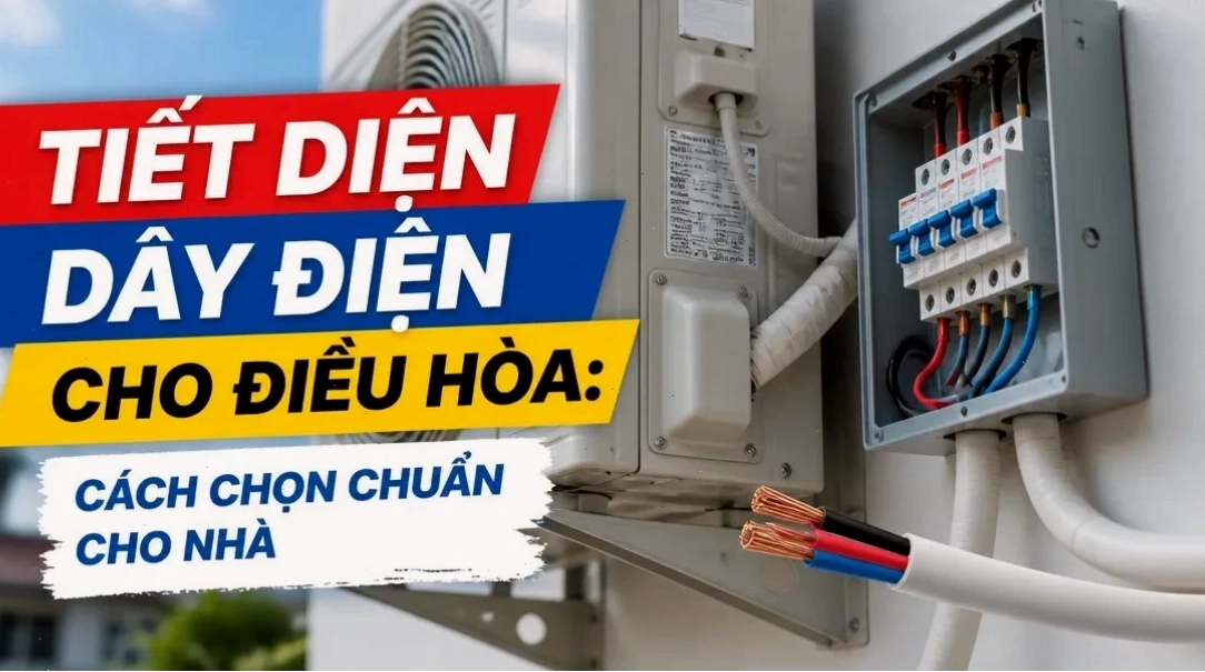 Lựa chọn dây điện nguồn uy tín cho điều hòa