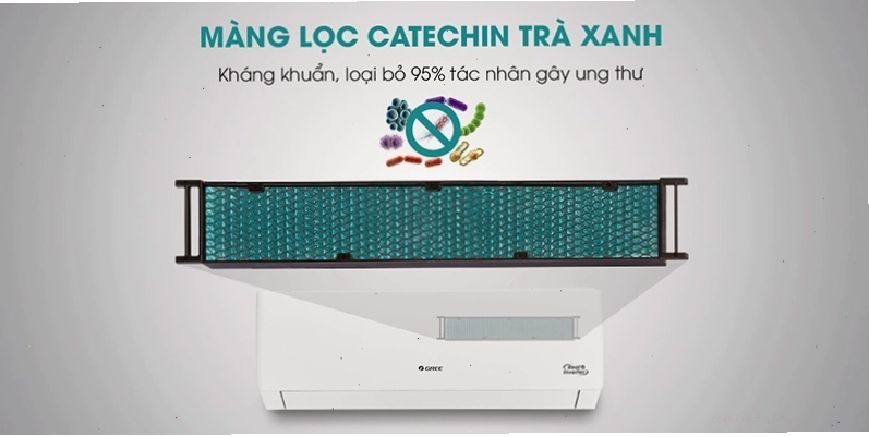 Lưới lọc Catechin trà xanh kháng khuẩn