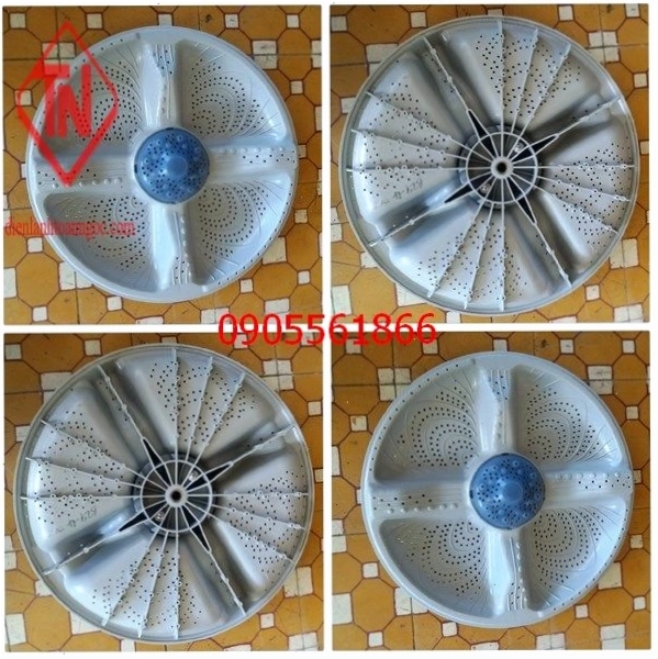 Mâm giặt Sharp kích thước 38cm được tháo rời từ máy giặt